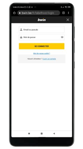 bwin se connecter.